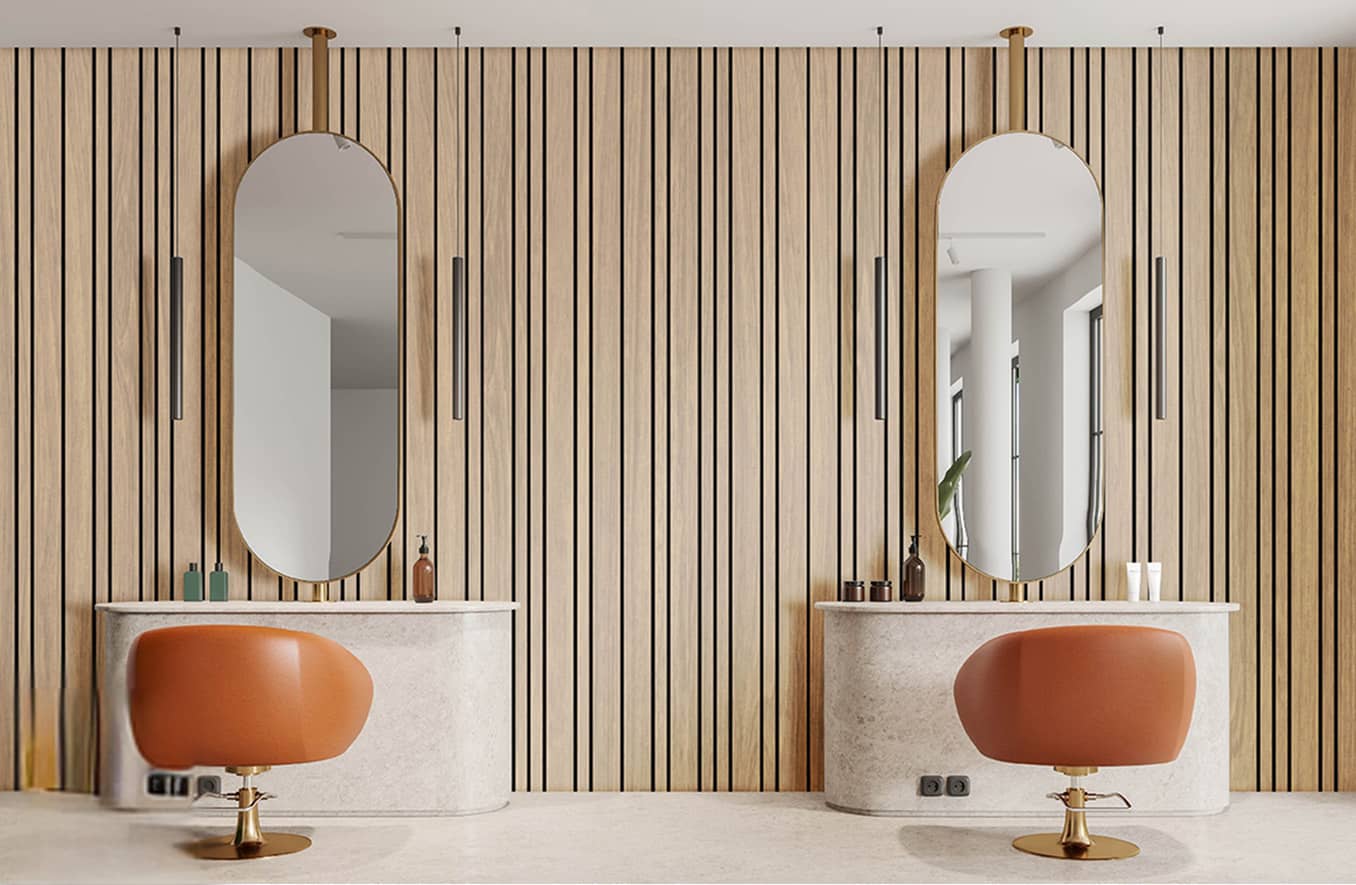 Tacito - akoestische latten - zakelijk