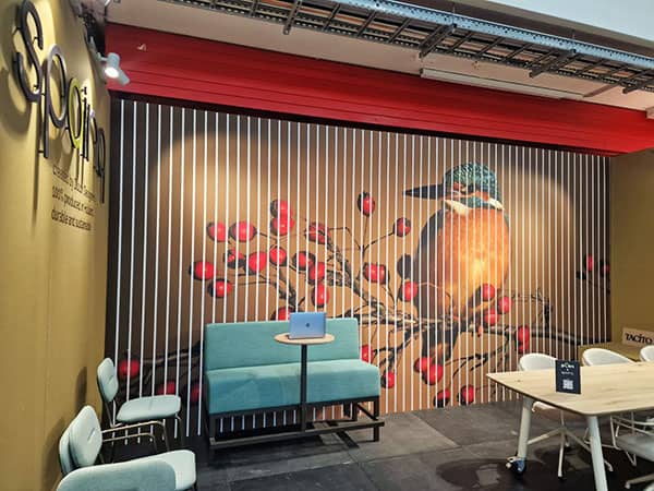 Lattenwand Art spoinq Tacito-nl