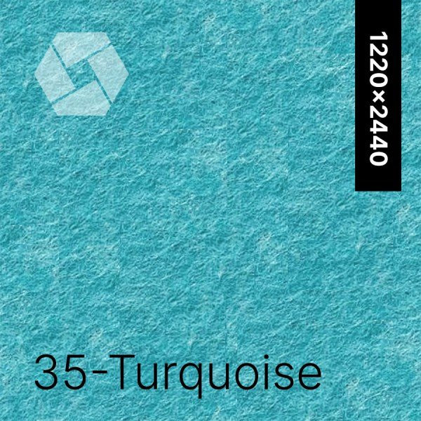 Tacito.nl PET-vilt 35 turquoise